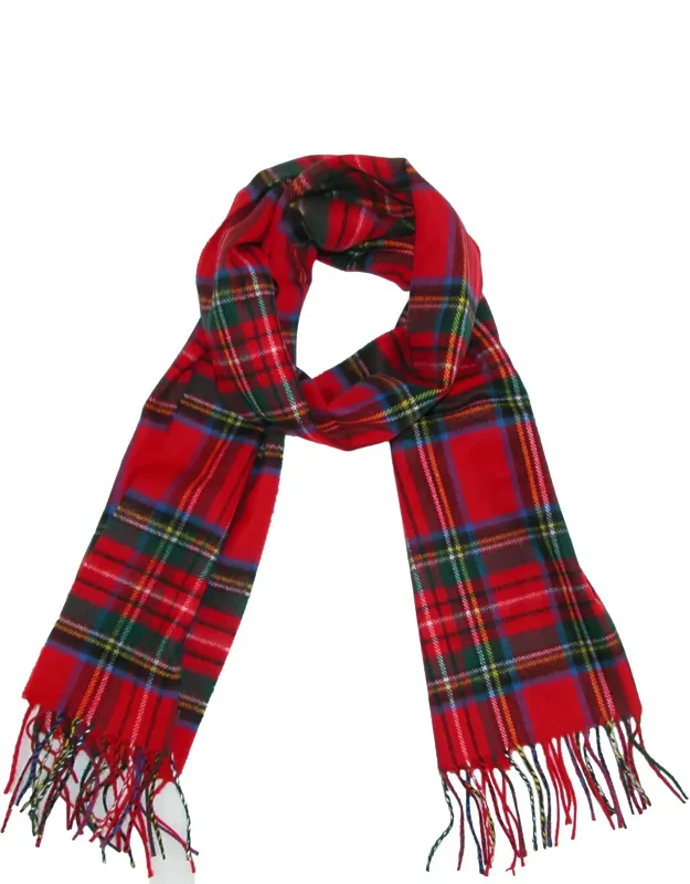 Plaid Winter Scarf