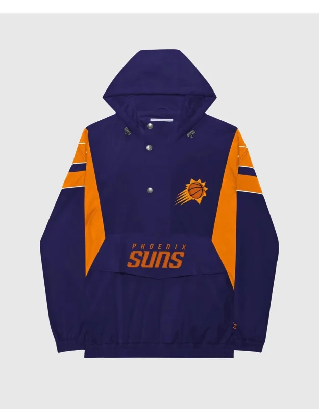 Phoenix Suns Home Team Half-zip Jacket