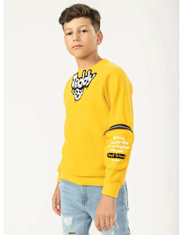 Graphic Teddy Fashion Sweatshirt