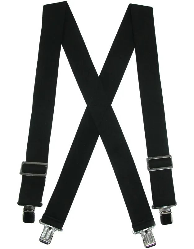 Elastic Heavy Duty Basic Clip-end Work Suspender