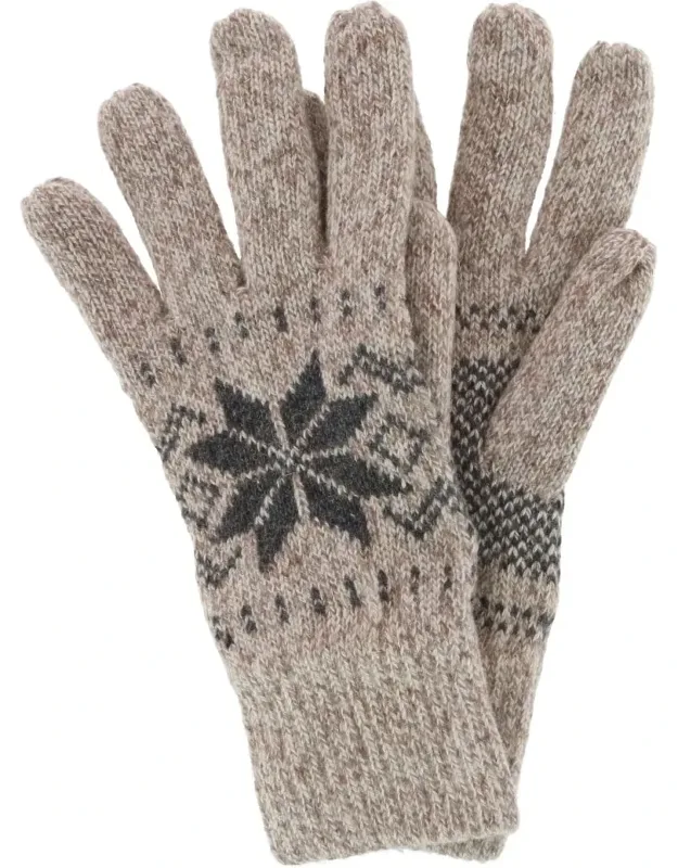 Thermal Lined Ragg Wool Winter Gloves