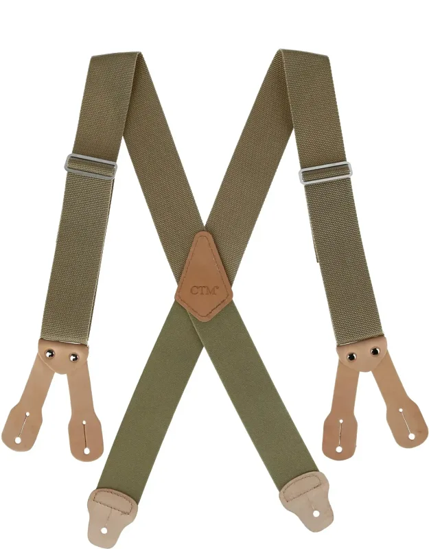 Big & Tall Non-elasticized Button End Work Suspenders