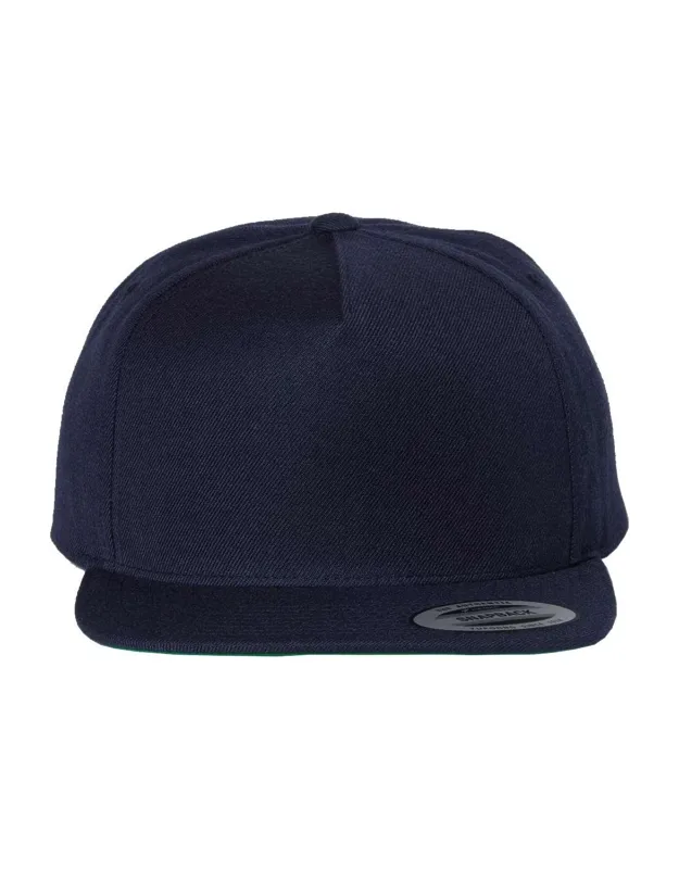 Wool Blend Snapback Cap