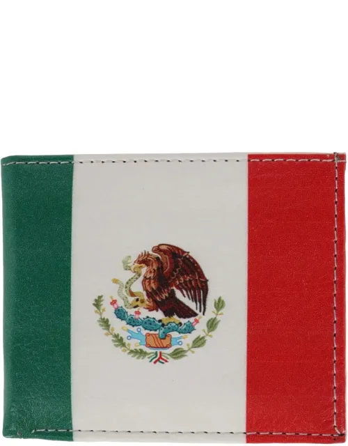 Mexican Flag Bifold Wallet