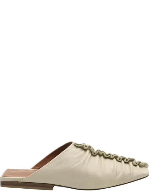 George Mules In Leather