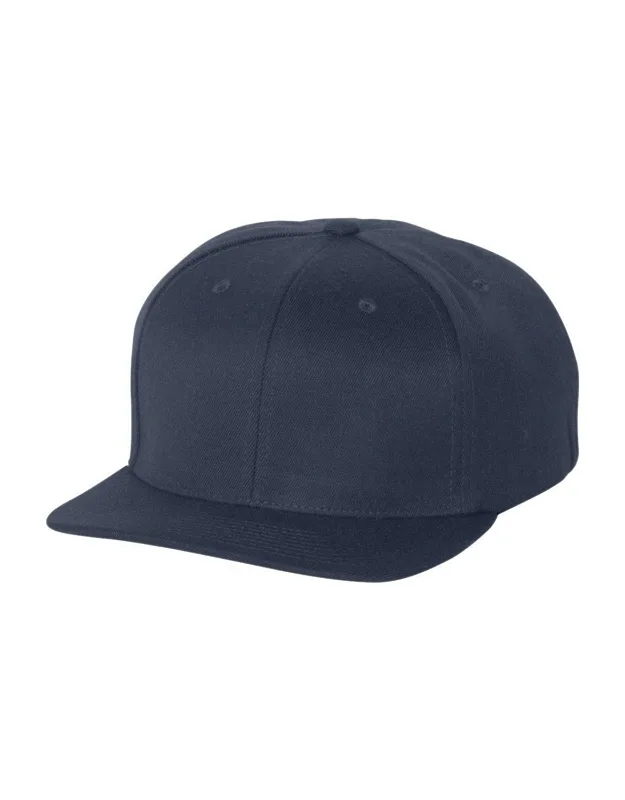 Flat Bill Snapback Cap