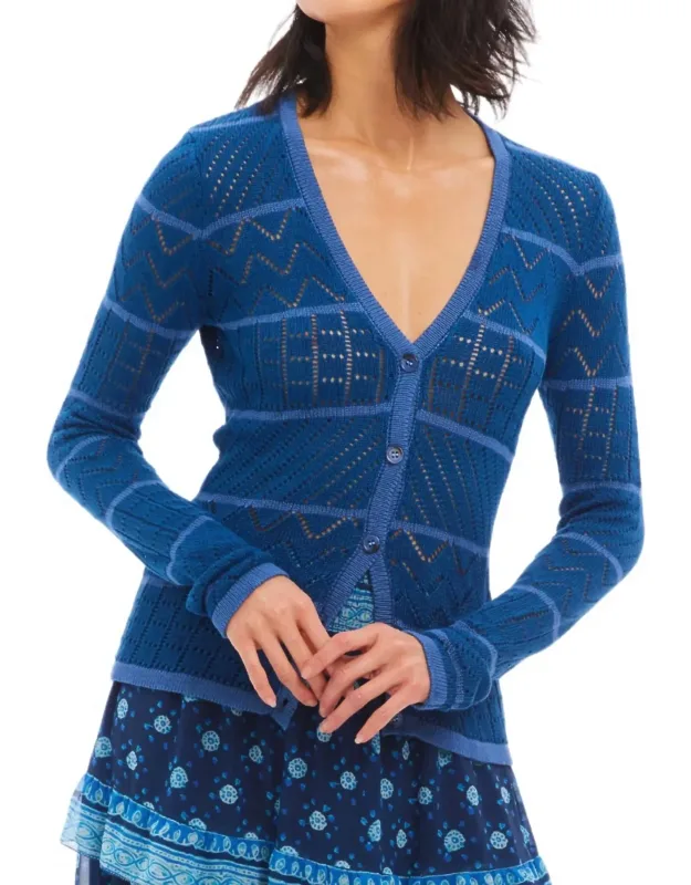 Gloria Cardigan Fitted Buttoned Closure