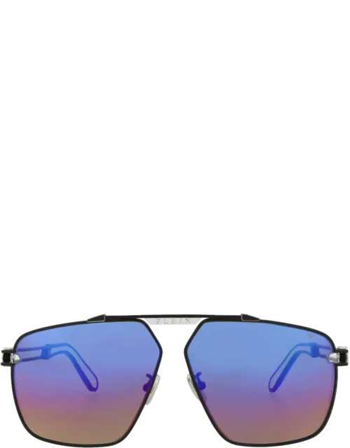 Aviator-frame Titanium Sunglasses With Titanium Frame Material And Non-polarized Lens