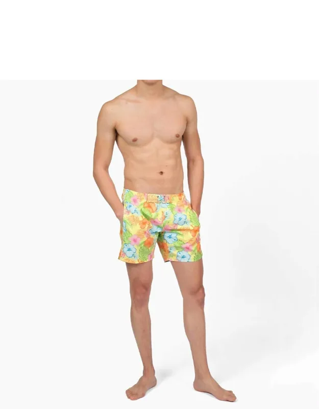 Happy Hula Swim Trunks