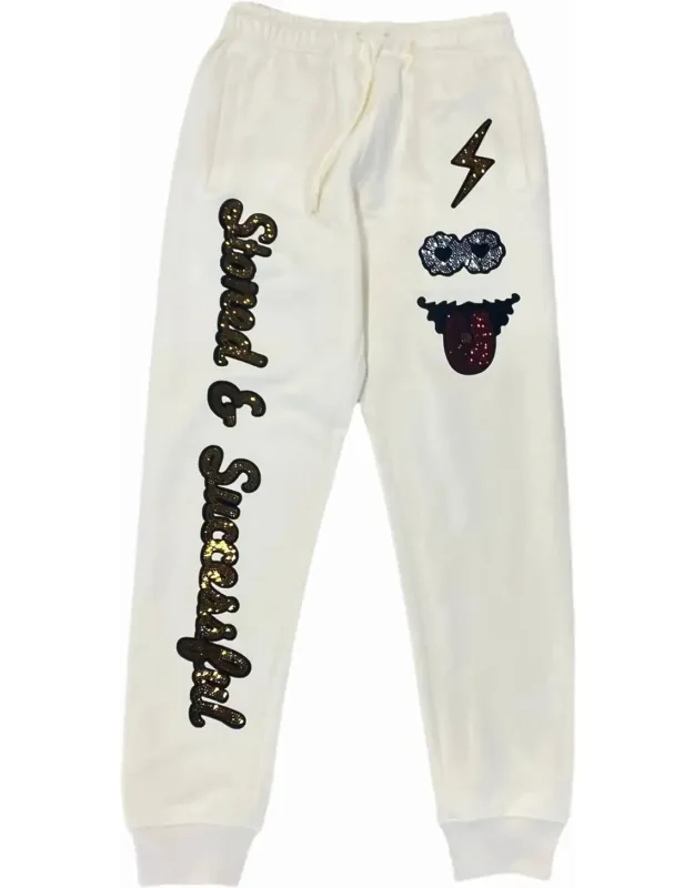Rhinestone Joggers