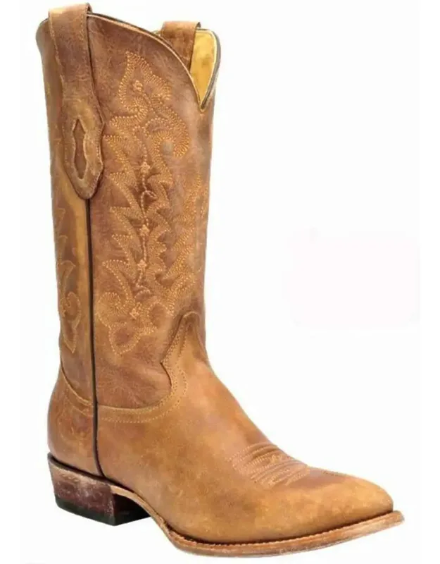 Vintage J Toe Sanded & Toned Western Boots