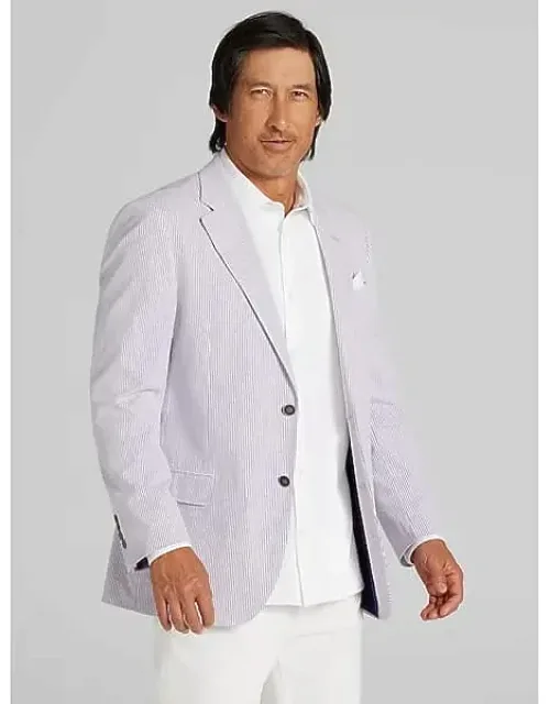 Modern Fit Seersucker Sport Coat