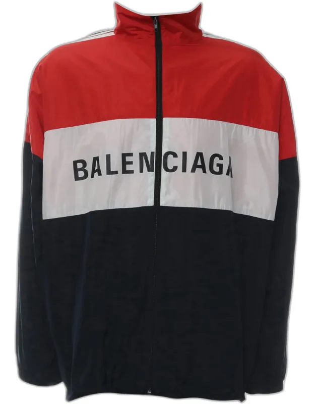 Colorblock Logo Windbreaker