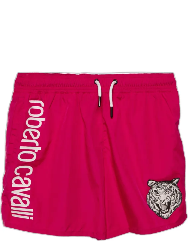 Logo Printed Swim Shorts