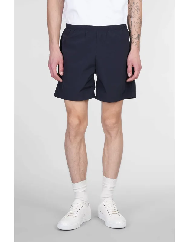 Shorts In Polyester, Elastic Waist, Side Pockets