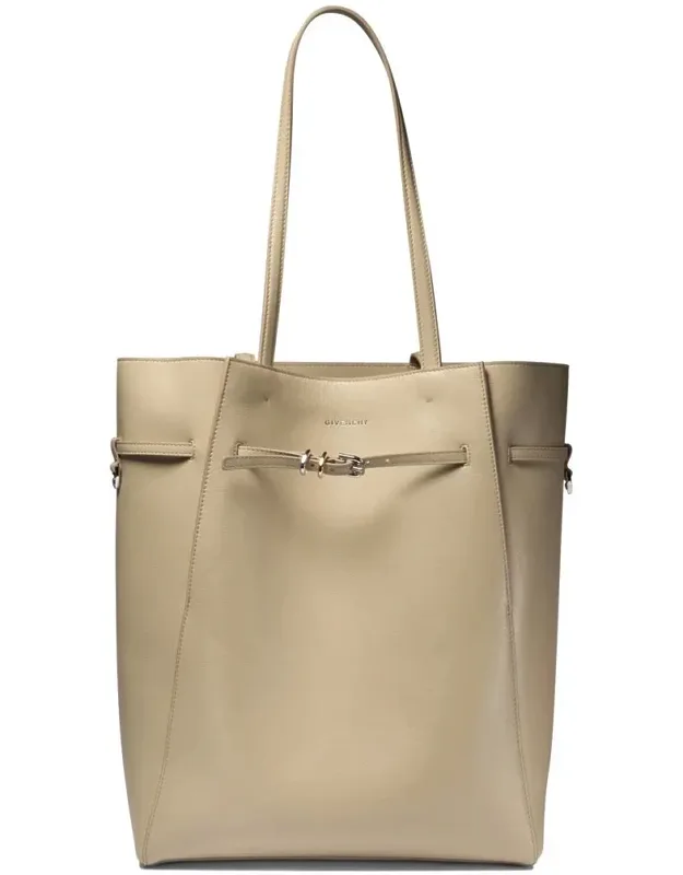 "medium Voyou" Tote Bag - Calfskin Leather, Adjustable Strap