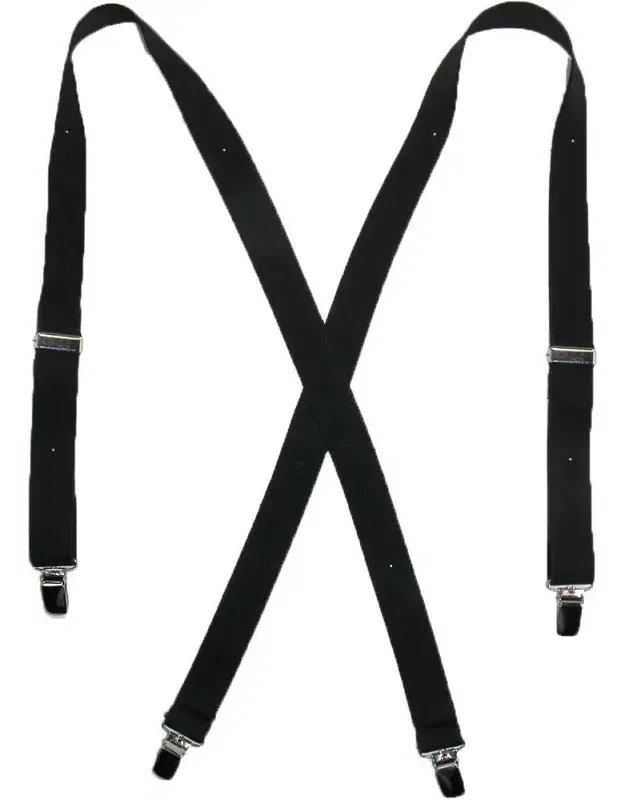 Elastic Clip-end 1 Inch Basic Suspenders