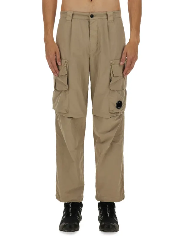 C. P. Company Cargo Pants Model Is 190 Cm Tall, Wears Size 48