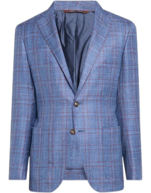 Check Single-breasted Sport Coat
