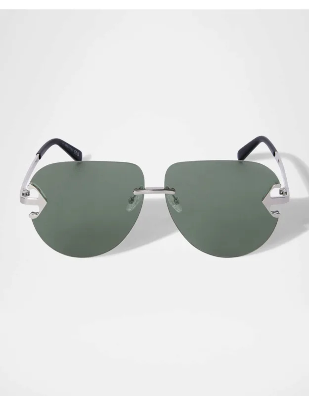 Alexandria Metal Round Sunglasses