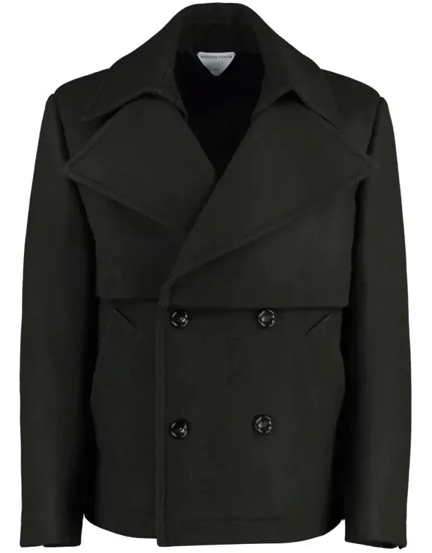 Double-breasted Wool Coat