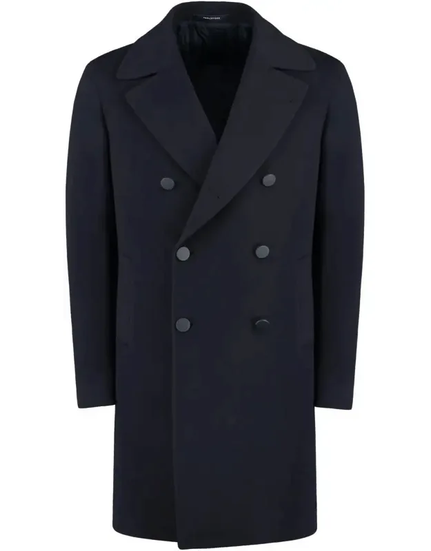 Arden Double-breasted Virgin Wool Coat