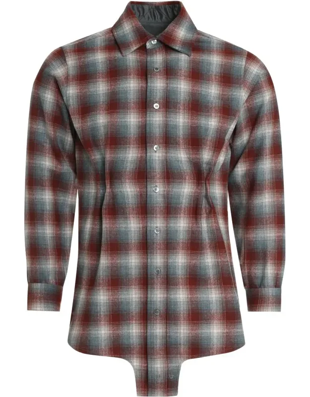 Checked Wool Shirt