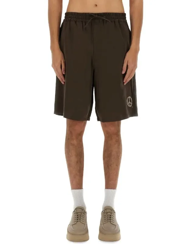 Drawstring Bermuda Shorts