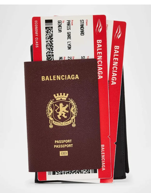 Calfskin Passport Phone Holder