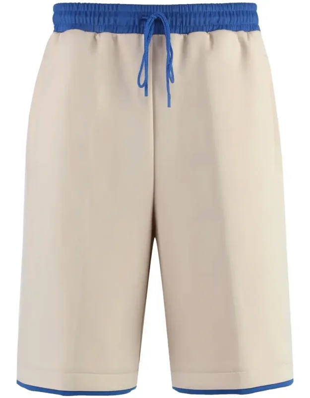 Techno Fabric Bermuda Shorts