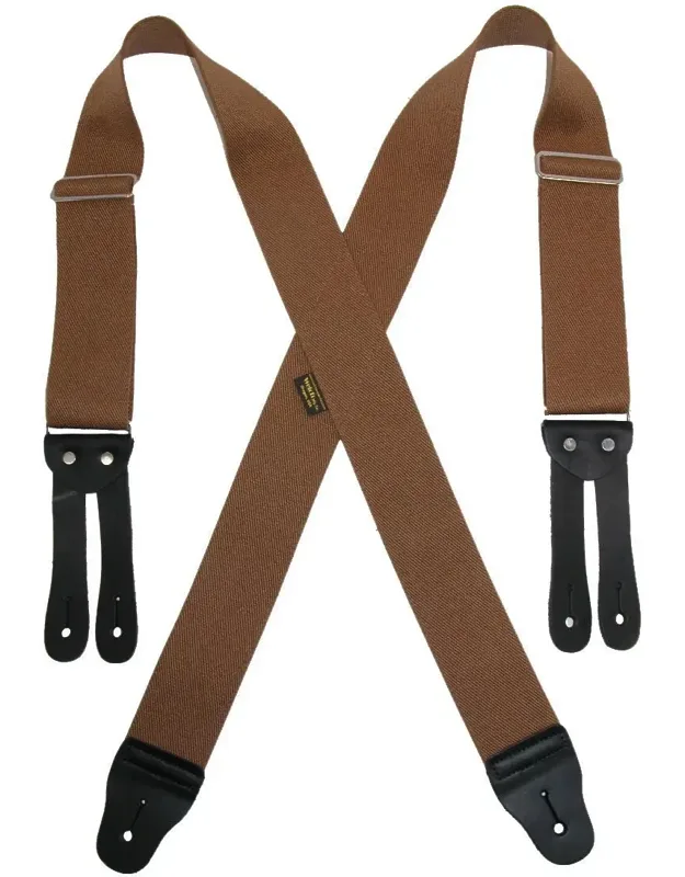 Big & Tall Elastic Button End Work Suspenders