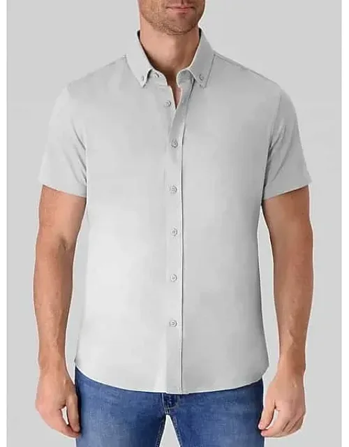 Big & Tall Slim Fit Performance 4-way Stretch Kaleidoscope Print Button Up Shirt