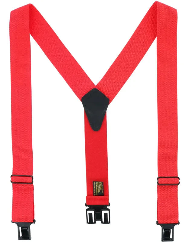 Big & Tall Non-elastic Y-back Construction Work Suspenders