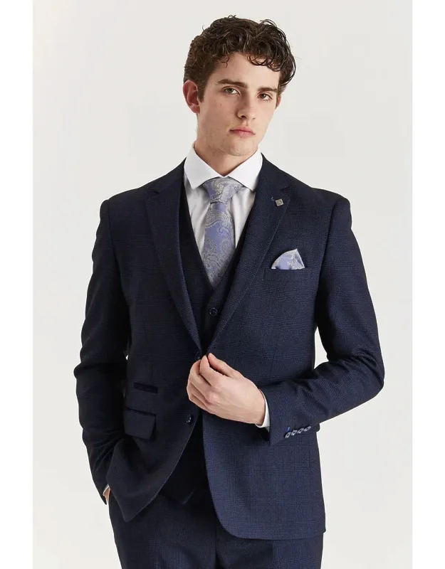 Checked Tailored Fit Blazer