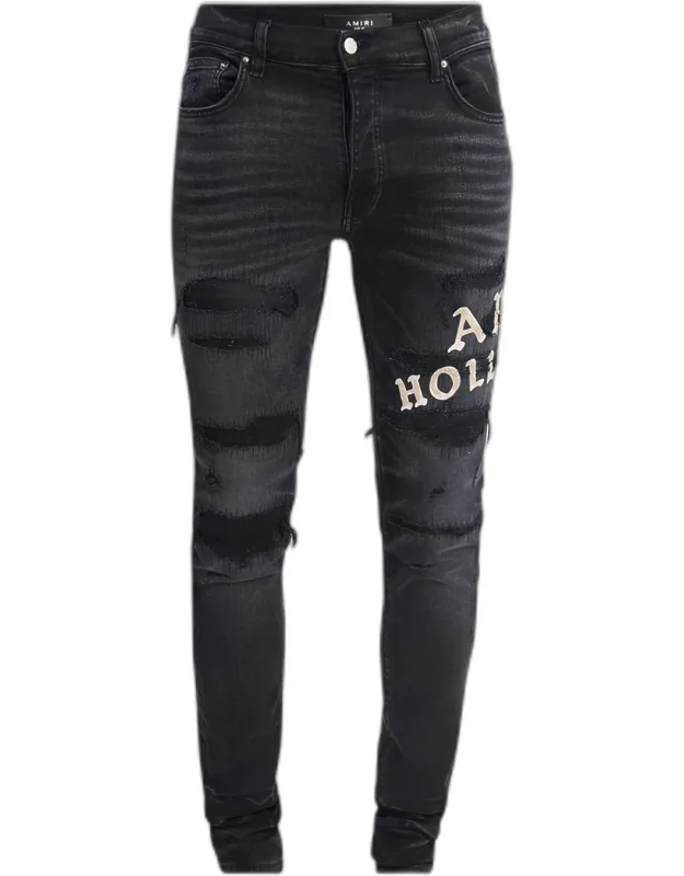 Hollywood Distressed Skinny Jeans