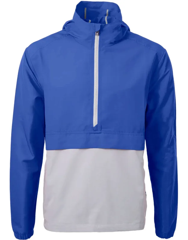 Cutter & Buck Charter Eco Recycled Anorak Jacket - Packable And Travel Friendly, Wind And Water Resistant