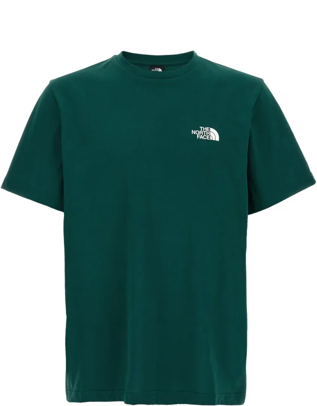The North Face Simple Dome T-shirt Breathable Cotton Blend Logo Print