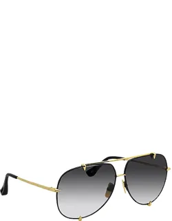 Dita Talon Dt 23007-a-gld-62-z Aviator Sunglasses With Uv Protection