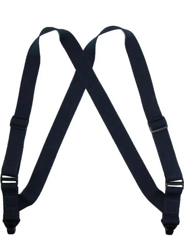 Elastic Side Plastic Clip Tsa Compliant Airport Suspenders