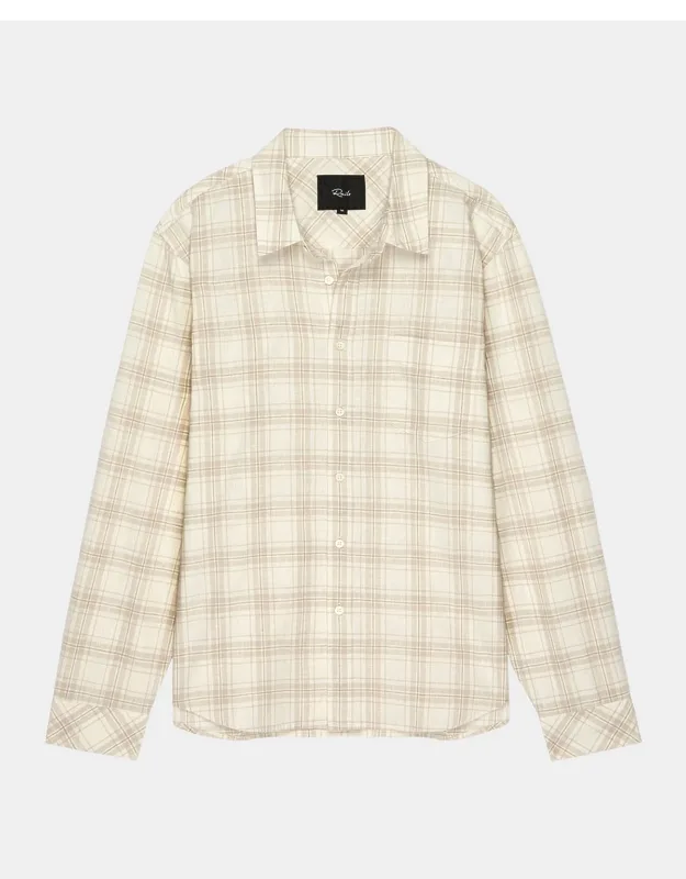 Clyde Plaid Casual Button-down Shirt