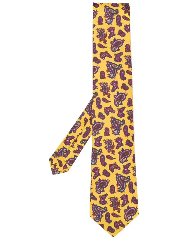 Paisley Print Tie