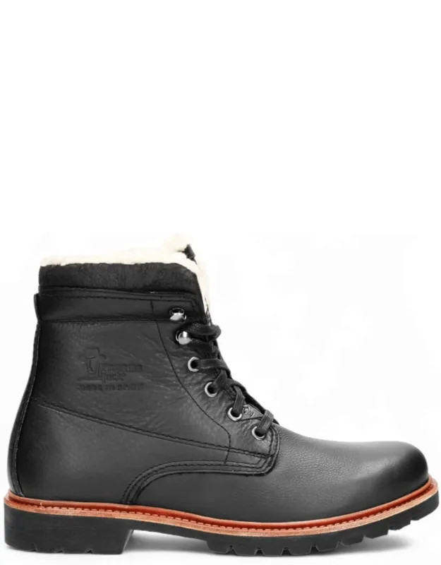 Aviator Leather Ankle Boots