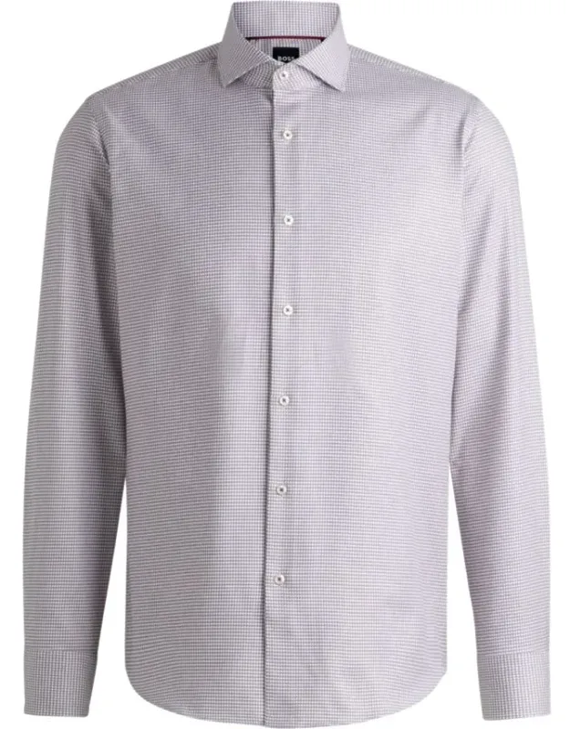 Structured Cotton Twill Shirt