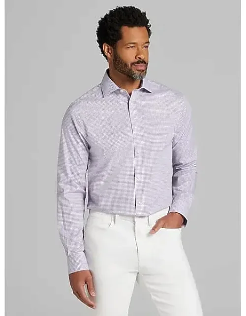 Modern Fit Check Dress Shirt