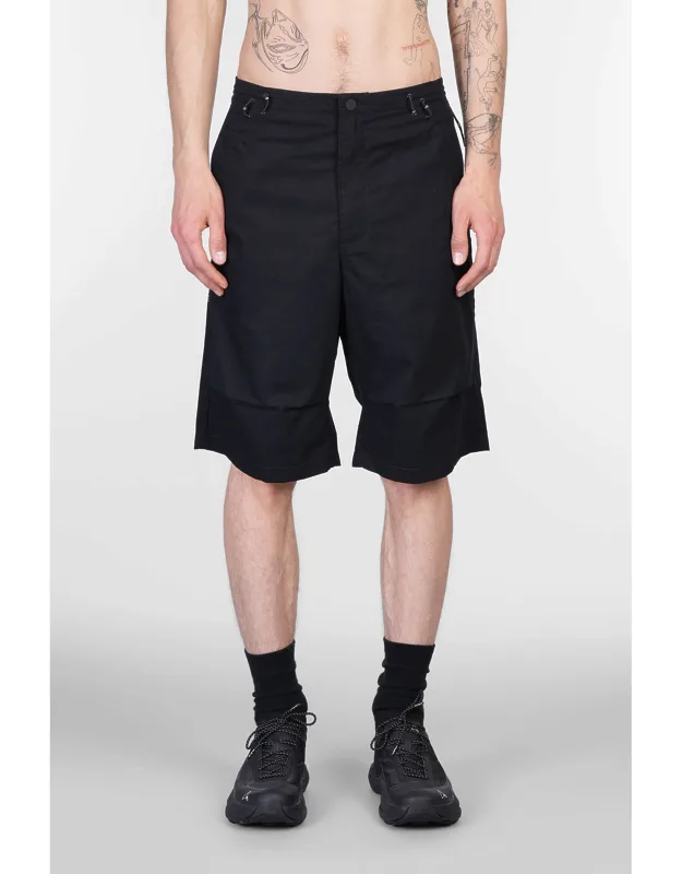 _shorts With Frontal Closure And Side Pockets_