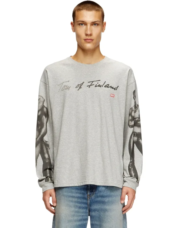 Long-sleeve T-shirt With Graphic Print
