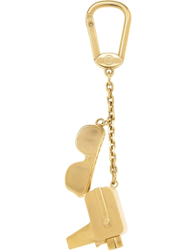 Gold Millionaire Cannes Bag Charm