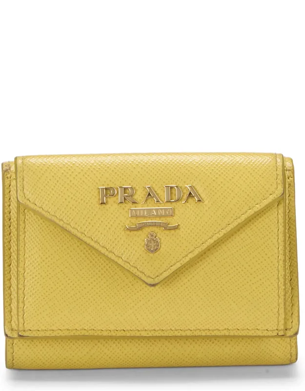 Saffiano Compact Wallet