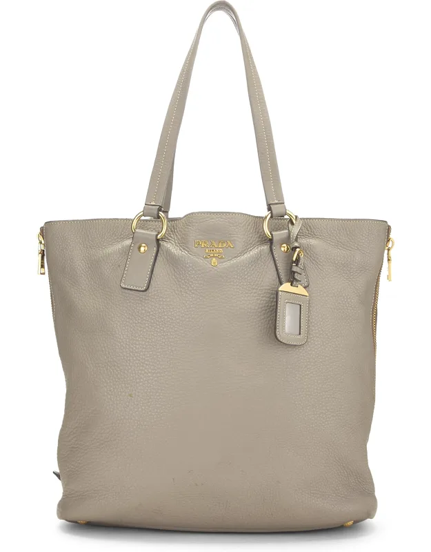 Side Zip Tote Bag