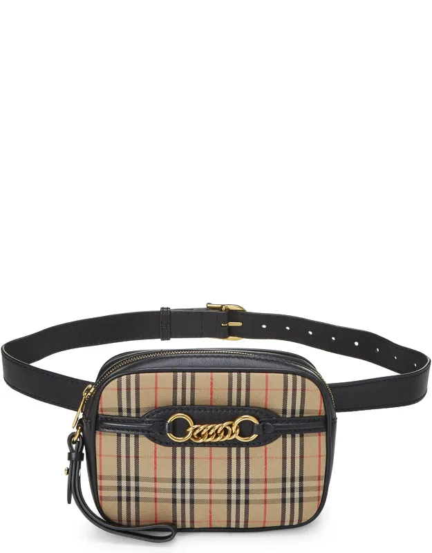 Haymarket 1983 Check Canvas Belt Bag